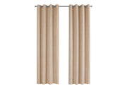 2 Pieces Set, Curtain Panel, Room Darkening, Grommet - R&R Furniture Gallery (Fountain Valley, CA)