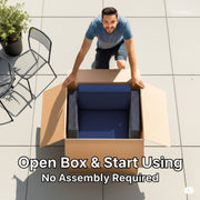 Outdoor Wicker Seating Group With Cushions - R&R Furniture Gallery (Fountain Valley, CA)