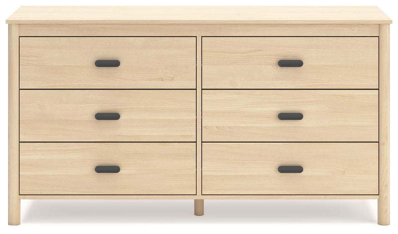 Cabinella - Six Drawer Dresser - Tan - R&R Furniture Gallery (Fountain Valley, CA)