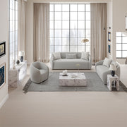 Fritzy - 59" Console Table - Engineered Stone - R&R Furniture Gallery (Fountain Valley, CA)