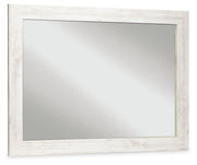 Paxberry - Bedroom Accent Mirror - Whitewash - R&R Furniture Gallery (Fountain Valley, CA)