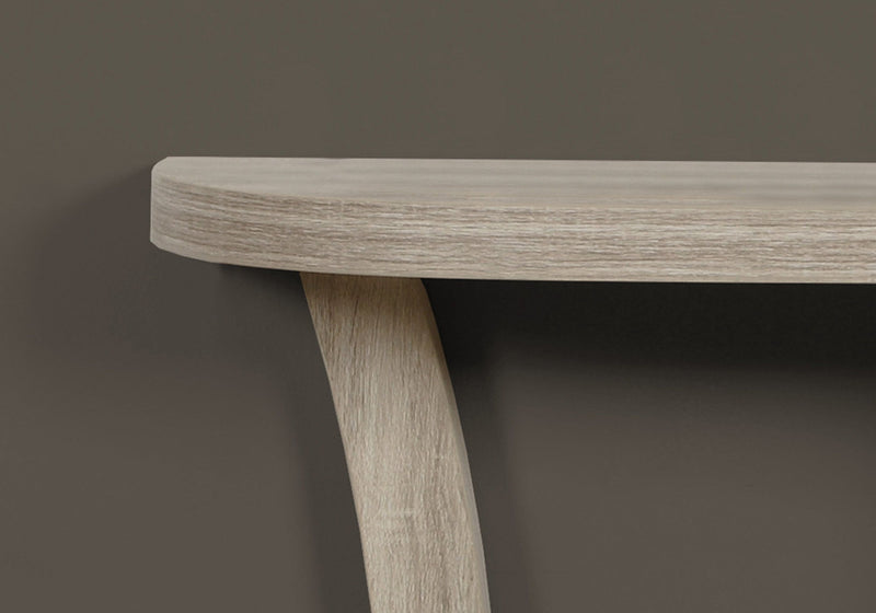 Accent Console Table For Entryway, Stylish - Taupe - R&R Furniture Gallery (Fountain Valley, CA)