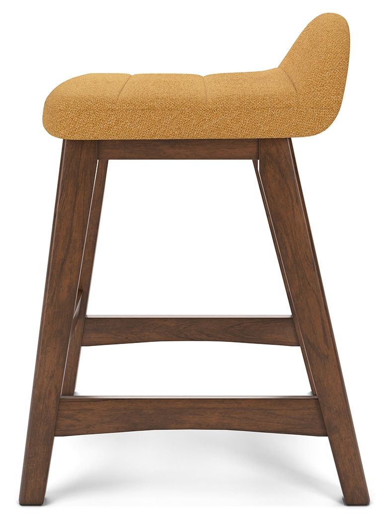 Lyncott - Upholstered Barstool (Set of 2) - R&R Furniture Gallery (Fountain Valley, CA)