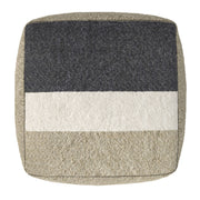 Clay - Square Pouf, Upholstered - R&R Furniture Gallery (Fountain Valley, CA)