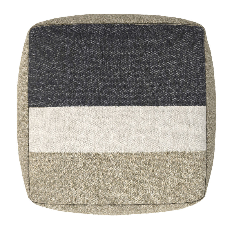 Clay - Square Pouf, Upholstered - R&R Furniture Gallery (Fountain Valley, CA)