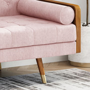 Aidan - Mid Century Modern Tufted Fabric Sofa - R&R Furniture Gallery (Fountain Valley, CA)