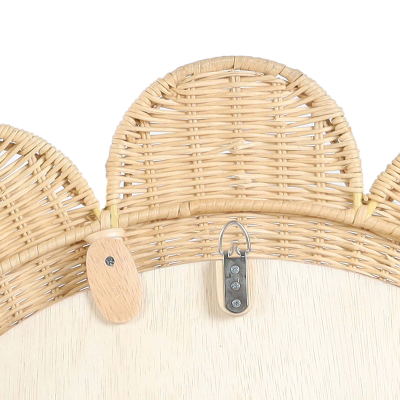 Coralie - Rattan Round Mirror - R&R Furniture Gallery (Fountain Valley, CA)