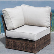 Shick - Corner Wedge Patio Chair With Cushions - R&R Furniture Gallery (Fountain Valley, CA)