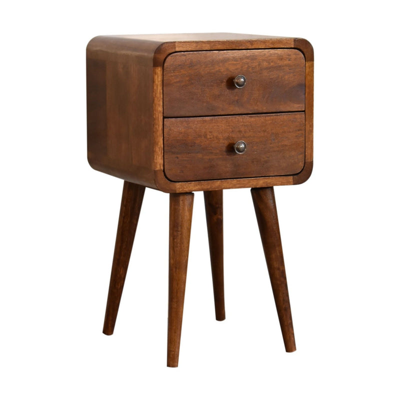 Curved Nightstand - R&R Furniture Gallery (Fountain Valley, CA)