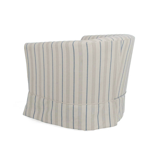 Zeniqua - Upholstered Swivel Chair With Loose Cover - R&R Furniture Gallery (Fountain Valley, CA)