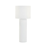 Cleopatra - Linen Floor Lamp - Cream - R&R Furniture Gallery (Fountain Valley, CA)