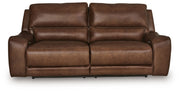 DeepWakes - 2 Seat Power Reclining Sofa With Adjustable Headrest - R&R Furniture Gallery (Fountain Valley, CA)