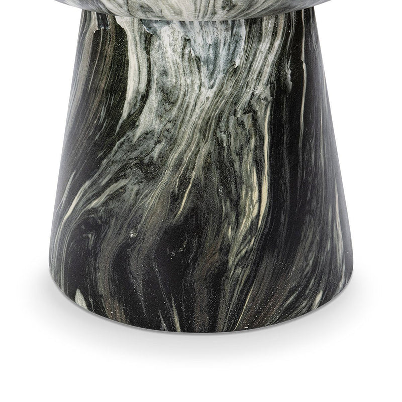 Merz - Outdoor Stool / Table - Green - R&R Furniture Gallery (Fountain Valley, CA)