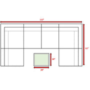 Seating Set With Cushions Handcrafted Wicker Design - R&R Furniture Gallery (Fountain Valley, CA)
