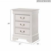 Louis Phillipe - Nightstand - Wood - R&R Furniture Gallery (Fountain Valley, CA)