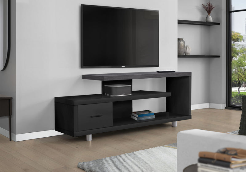 TV Stand, Console, Media Entertainment Center Storage Cabinet, Contemporary & Modern - R&R Furniture Gallery (Fountain Valley, CA)