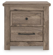 Rusticott - Two Drawer Night Stand - Brown - R&R Furniture Gallery (Fountain Valley, CA)