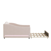 Upholstered Daybed With Light And Trundle - R&R Furniture Gallery (Fountain Valley, CA)