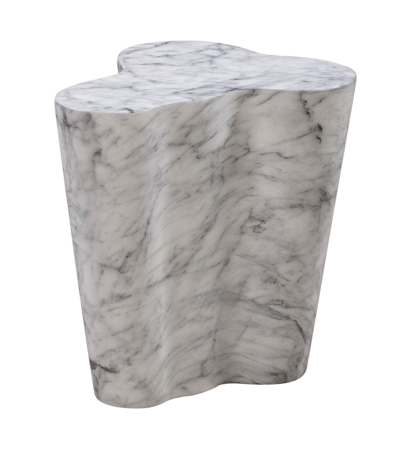 Slab - Marble Side Table - R&R Furniture Gallery (Fountain Valley, CA)