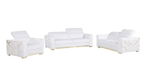 1120 - Leather Living Room Set - R&R Furniture Gallery (Fountain Valley, CA)