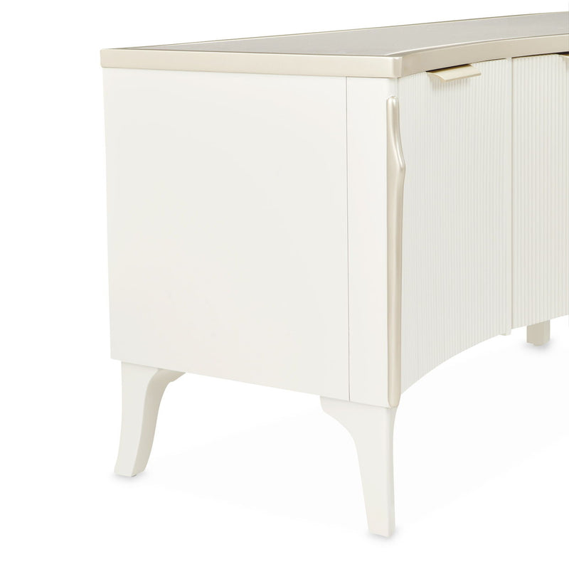 La Marisia - Media Cabinet - Creamy Pearl - R&R Furniture Gallery (Fountain Valley, CA)