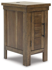 Moriville - Chair Side End Table - Grayish Brown - R&R Furniture Gallery (Fountain Valley, CA)