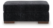 Whitmore Manor - Ottoman - Black Pearl - R&R Furniture Gallery (Fountain Valley, CA)