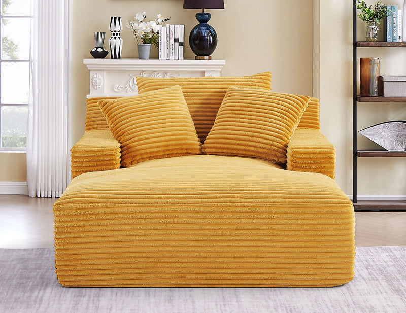 Cloudline - Oversized Chaise Lounge, Modern Comfy Couch With Full Foam Cushioning, Cozy Sleeper Sofabed - R&R Furniture Gallery (Fountain Valley, CA)