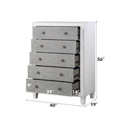Katia - Chest - Rustic Gray & Weathered White - R&R Furniture Gallery (Fountain Valley, CA)