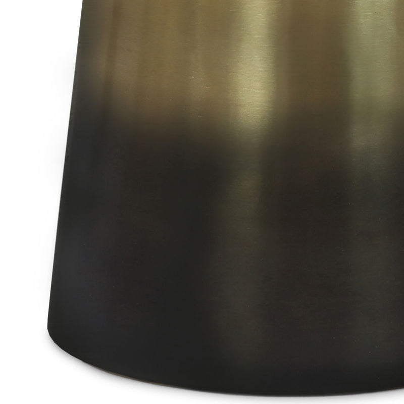 Toby - Metal Accent Table - Gold / Black Ombre - R&R Furniture Gallery (Fountain Valley, CA)