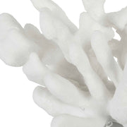 White Charbel Bookends by Uttermost, set of 2, featuring modern rectangular design for holding books upright.