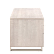 Marin - Desk - Greige - R&R Furniture Gallery (Fountain Valley, CA)