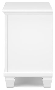 Fortman - Two Drawer Night Stand - White - R&R Furniture Gallery (Fountain Valley, CA)