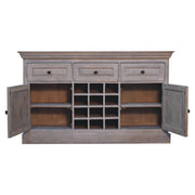 Wine Storage Unit - Gray Ash - R&R Furniture Gallery (Fountain Valley, CA)
