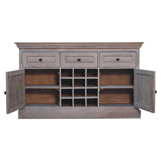 Wine Storage Unit - Gray Ash - R&R Furniture Gallery (Fountain Valley, CA)