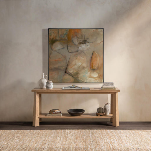 Kenzie - Console Table - Natural Mist - R&R Furniture Gallery (Fountain Valley, CA)