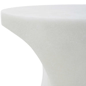 Stevie - Indoor-Outdoor Accent Table - White