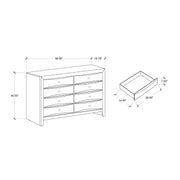 Lucille - Dresser With Spacious Drawers - R&R Furniture Gallery (Fountain Valley, CA)