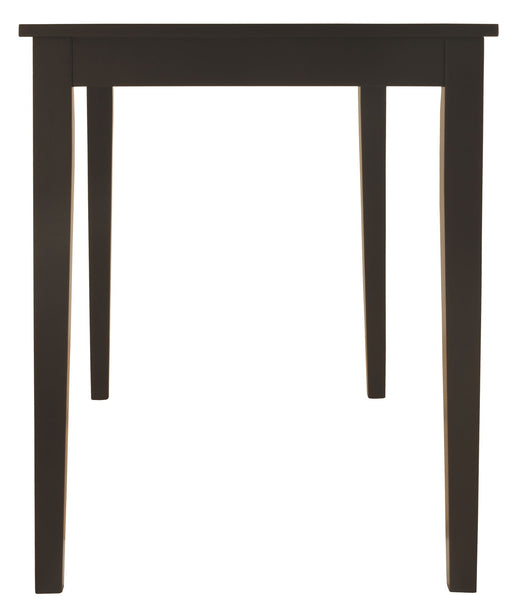 Kimonte - Rectangular Dining Room Table - Dark Brown - R&R Furniture Gallery (Fountain Valley, CA)