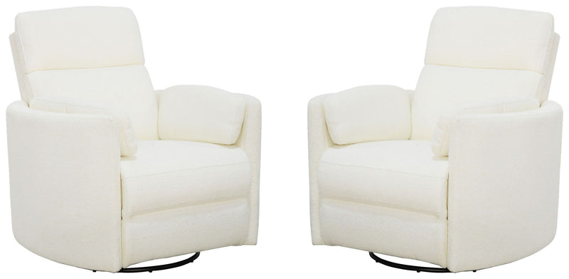 Radius - Power Swivel Glider Recliner (Set of 2) - R&R Furniture Gallery (Fountain Valley, CA)