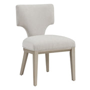 Kasa - Side Chair (Set of 2) - Linen & Champagne - R&R Furniture Gallery (Fountain Valley, CA)