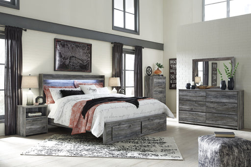 Baystorm - Panel Bedroom Set - Gray - R&R Furniture Gallery (Fountain Valley, CA)
