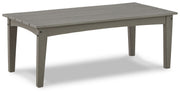 Visola - Rectangular Cocktail Table - Gray - R&R Furniture Gallery (Fountain Valley, CA)