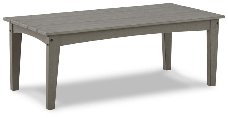 Visola - Rectangular Cocktail Table - Gray - R&R Furniture Gallery (Fountain Valley, CA)