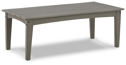 Visola - Rectangular Cocktail Table - Gray - R&R Furniture Gallery (Fountain Valley, CA)