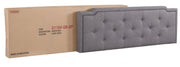 Upholstered button-tufted bed from Glory Furniture, showcasing a cozy, stylish design perfect for comfortable bedrooms.