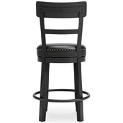 Valebeck - Full Back Swivel Stool - R&R Furniture Gallery (Fountain Valley, CA)