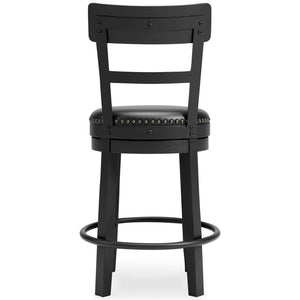 Valebeck - Full Back Swivel Stool - R&R Furniture Gallery (Fountain Valley, CA)
