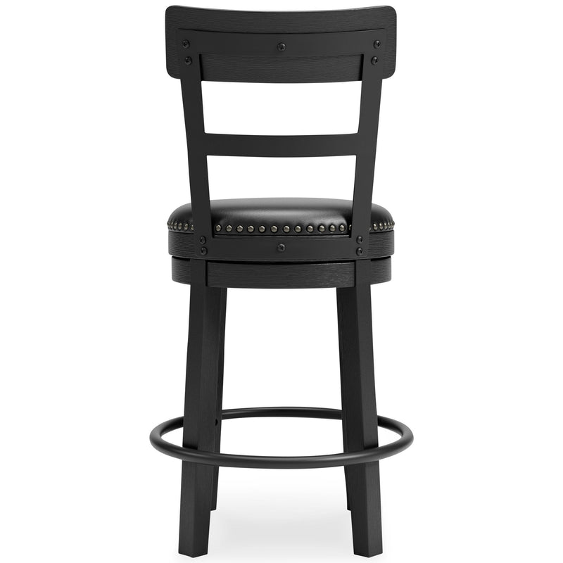 Valebeck - Full Back Swivel Stool - R&R Furniture Gallery (Fountain Valley, CA)