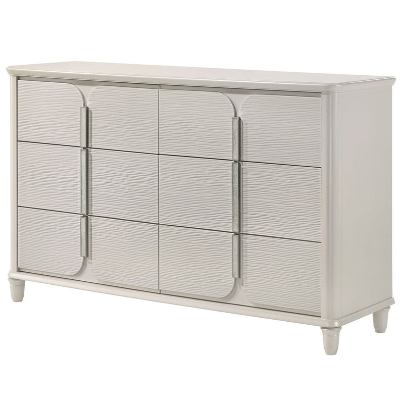 Laveda - Dresser - Pearl White - R&R Furniture Gallery (Fountain Valley, CA)
